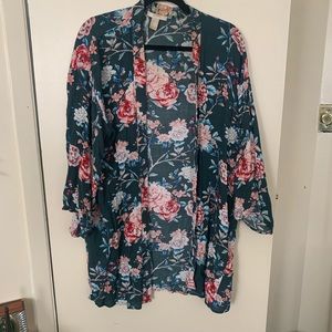 Floral kimono